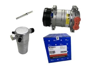 Compressor Ar Condicionado Chevrolet Blazer S10 4.3 V6 6cc Original Delphi + Filtro Secador Compressor Ar Condicionado Chevrolet Blazer S10 4.3 V6 6cc Original Delphi + Filtro Secador