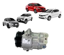 Compressor Ar Condicionado Fiat Argo Cronos Mobi Uno 1.0 1.3
