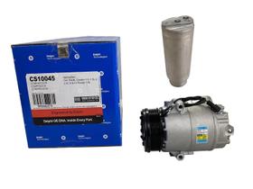 Compressor Ar Condicionado Gol Saveiro Parati 1.6 1.8 2.0 G3 G4 2002 até 2009 Original Delphi + Filtro Secador