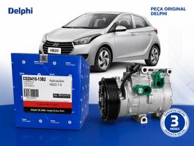 Compressor Ar Condicionado Hyundai HB20 1.6 2013 até 2016 Original Delphi