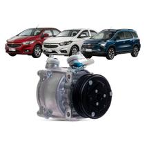 Compressor Ar Condicionado Onix Spin Prisma 5PK 2013 A 2019 1.0 1.4