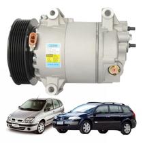 compressor ar condicionado Renault Megane Scenic 2007 a 2012 - DELPHI