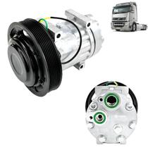 Compressor Ar Condicionado Volvo Fh, Fm ,fmx 2019 Ate 2021 Compressor Ar Condicionado Volvo Fh, Fm ,fmx 2019 Ate 2021