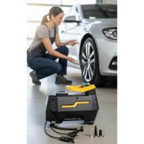 Compressor Ar Digital Portátil 150 PSI 12V c/ Lanterna