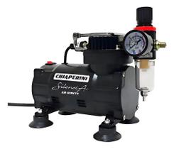 Compressor Ar Direto Silencioso C/filtro 24613 Chiaperini Preto Compressor Ar Direto Silencioso C/filtro 24613 Chiaperini Preto