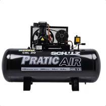 Compressor ar est pist csl20praticair 200 i motor trif aber ind gaio esq 5cv 220/380v 2p60hz mi/me