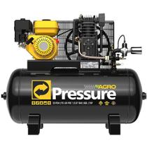 Compressor Ar Gasolina Agro 7HP 20 Pés 160L 175PSI Pressure