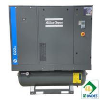 Compressor Ar Parafuso G22 125AFF TM 265L 220V 60HZ ATLAS COPCO