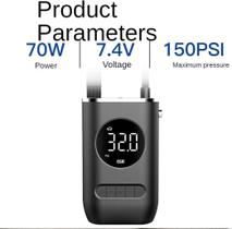 Compressor Ar Portátil Inflador Pneu Mini Bateria Compressor Ar Portátil Inflador Pneu Mini Bateria