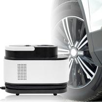 Compressor Ar Veicular Eletrico Portatil 12V Calibrador