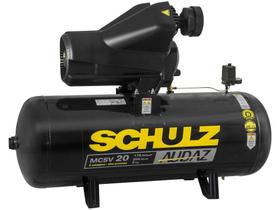 Compressor Audaz 20 Pés 5 HP 200 Litros Trifásico MCSV20AP SCHULZ