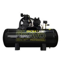 Compressor Bivolt 200L Mono Bravo CSL15BR Schulz