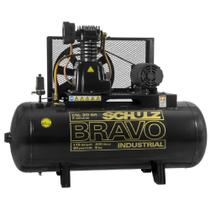 Compressor Bravo CSL 20BR/200 Trifásico 5CV - 922.7759-0 - SCHULZ Compressor Bravo CSL 20BR/200 Trifásico 5CV - 922.7759-0 - SCHULZ