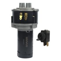 Compressor Buzina Ar 4 saídas 2 toques 12v com chave seletora mini motor 2 sons continuo repicado compatível buzina 064