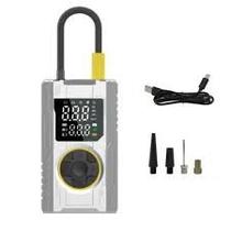 Compressor calibrador pneus portátil digital recarregável com sistema power bank Compressor calibrador pneus portátil digital recarregável com sistema power bank