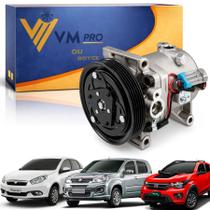 Compressor Calsonic Fiat Palio Fire 2006, Uno Fire 2007, Uno Way 2011 a 2014 Compressor Calsonic Fiat Palio Fire 2006, Uno Fire 2007, Uno Way 2011 a 2014