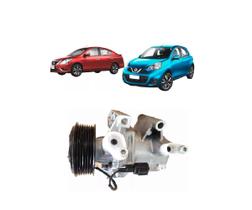 Compressor Calsonic Nissan March Versa 1.0 2015 Em Diante