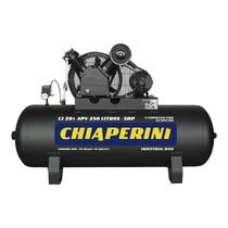 Compressor Chiaperini CJ 20+ APV 250 Litros 175 Libras 5 cv Trifásico
