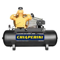 Compressor Chiaperini CJ 40 AP3V 425 Litros 175 Libras 10 cv Trifásico IP21 Compressor Chiaperini CJ 40 AP3V 425 Litros 175 Libras 10 cv Trifásico IP21