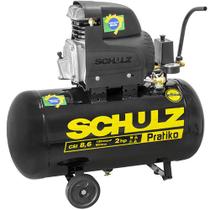 Compressor Csi 8,6 25l 120lbs/pol² Pratiko 2hp 127v - Schulz