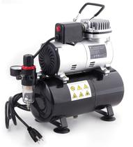 Compressor de aerógrafo TIMBERTECH ABPST08 3L com ventilador Compressor de aerógrafo TIMBERTECH ABPST08 3L com ventilador