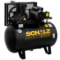 Compressor de ar 10 pés 100L 2 hp 140 lbs monofásico Bravo - CSL 10BR/100 (220V)