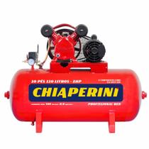 Compressor de Ar 10 Pés 110 Litros 2,0 HP 10/110 RED Mono 110/220V CHIAPERINI