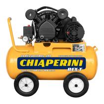 Compressor de ar 10 pés 50L 2 hp 140 libras trifásico - REX.T Móvel - Chiaperini