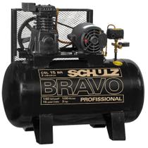 Compressor de Ar 15 PCM 100LT Horiz BP Mono Bravo CSL15BR Schulz - 92179740