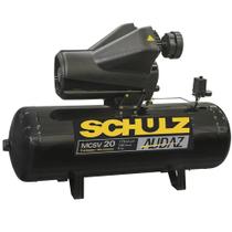 Compressor de ar 20 pés 150 litros 5 HP trifásico 220/380V - Audaz Schulz