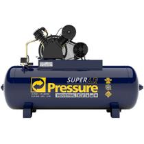 Compressor de Ar 20 Pés 175 PSI 250 Litros Alta Pressão Indu - PRESSURE