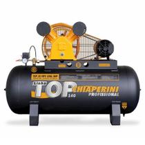 Compressor de ar 20 pés 200 litros 5 hp 140 lbs trifásico - TOP20 MPV 200L (220/380 (Trifásico))