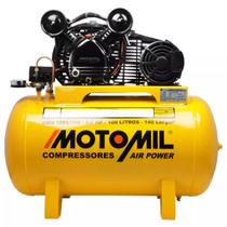 Compressor de Ar 2HP 140PSI CMV-10PL/100 Motomil 220V