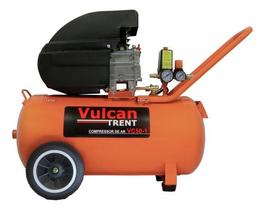 Compressor De Ar 50 Litros 2 Hp 8 Bar Vc50 Vulcan Trent 110v