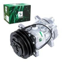 Compressor de Ar 7H15 2V 12V 8 fix Horizontal 12X12 (GREEN) Compressor de Ar 7H15 2V 12V 8 fix Horizontal 12X12 (GREEN)