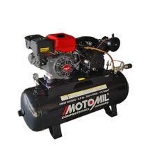 Compressor de Ar a Gasolina 20 Pés 9hp 200 Litros com Motor - MOTOMIL
