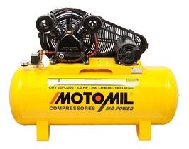 Compressor de Ar Air Power CMV-20PL/200 - 5HP TRIF.220/380V MOTOMIL