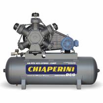 Compressor de Ar Alta Pressão Duo Trifásico Fechado Contínuo 15HP 360L 024905 Chiaperini