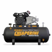 Compressor de Ar Alta Pressão Trifásico Aberto 10HP 360L 000708 Chiaperini