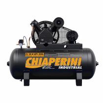 Compressor de Ar Alta Pressão Trifásico Aberto 5HP 200L 000688 Chiaperini