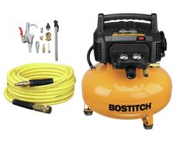 Compressor de ar BOSTITCH isento de óleo 6 galões 150 PSI (BTFP02012-WPK)