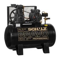 Compressor de Ar Bravo 10 Pés 100 Litros Mono CSL 10 - Schulz