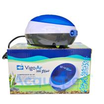 Compressor de Ar c/2 saidas VigoAr 300 plus para Aquário