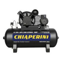 Compressor de Ar CJ 20+ APV 200L - Com Motor Trifásico 5,0HP - Chiaperini