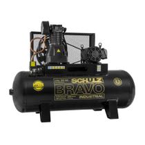 Compressor de Ar CSL 30BR/250L 7,5HP 2 polos Trifásico 220/380v SCHULZ