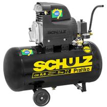 Compressor de Ar de Pistão 2,0 HP 50 Litros 8,6 Pés Pratiko CSI 8,625 SCHULZ