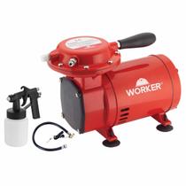 Compressor de Ar Direto 2.8Bar com Kit Pintura Bivolt Worker