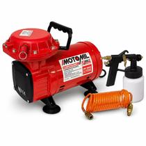 Compressor De Ar direto 2,3 Pés Com Pistola e Mangueira Bivolt - Motomil
