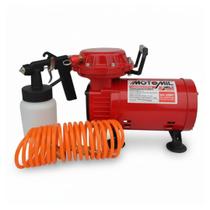 Compressor De Ar direto 2,3 Pés Com Pistola e Mangueira Bivolt - Motomil