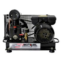 Compressor de ar direto 3 pés 1 hp monofásico - CMI3AD - Motomil